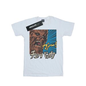 Star Wars - "Chewbacca Roar Pop Art" T-Shirt für Jungen BI51160 (116) (Weiß)