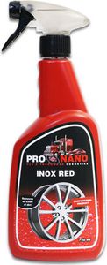 750 ml ProNano Inox Red | Reinigung verschiedener Arten von Rädern | haftet auf der zu behandelnden Oberfläche | Entfernt Schmutz und Bremsstaub |