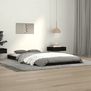 Maison Exclusive Rám postele černý 100 x 200 cm masivní borovice