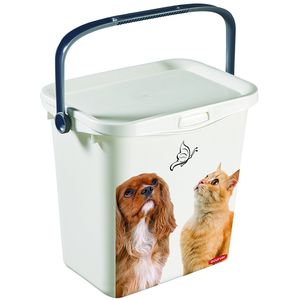 Curver Petlife Futterbox Snackbox Futter Tonne 6 Liter Multi Box Futterbehälter