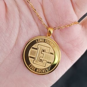3D-Gravur „Ur“-Logo, runder Anhänger, personalisierte 3D-Gravur, Buchstabe, Name, Karte, Scheiben-Halskette, 925er-Silberschmuck