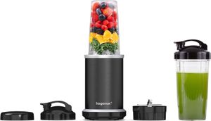 Hagenuk BL-1000.7B Hochleistungsmixer 30.000 U/Min Smart Blender, Farbe:Schwarz Hagenuk BL-1000.7B Hochleistungsmixer 30.000 U/Min Smart Blender, Farbe:Schwarz