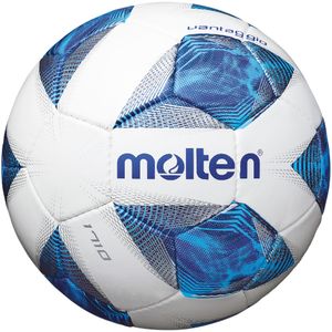 molten Fußball Trainingsball F4A1710 weiß/blau/silber 4