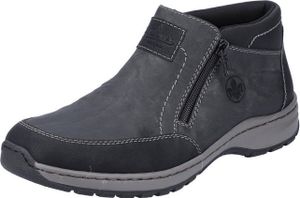 Rieker Herren Stiefeletten Warmfutter Reißverschluss Boots 03352, Größe:43 EU, Farbe:Grau