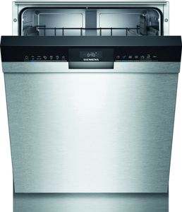 Siemens iQ300 SN43HS24TE, Na pracovnú dosku, Úplná veľkosť (60 cm), Šedá, Čierna, 12 miest, C