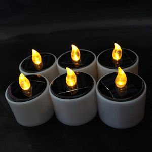 4 Stück Teelichter Flackern mit Fernbedienung, Elektrische Batterie LED Kerzen, inklusive Batterien, Deko für Weihnachten, Hochzeit, Party, Warmweiße Lichter