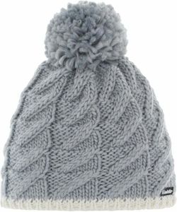 Eisbär Asteria Pompon Kids Beanie Grey/White UNI Zimowa czapka