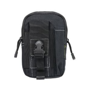 FORCELL Ranger Universal Tactical Holster Tasche aus Nylonmaterial für Reisen oder Outdoor-Sportarten Schwarz