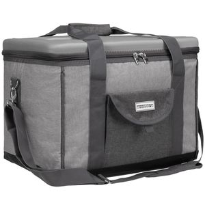 anndora Kühltasche XL 40 Liter Picknicktasche- hellgrau - Light Grey