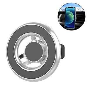 Gray KFZ Handyhalterung Auto Kompatibel mit MagSafe Autohalterung LISEN Universal Handyhalterung Auto Magnet,100% Silikonschutz Halterung Auto für Alle Handys & Autos iPhone 13 12 Pro Max Mini 