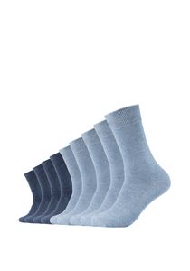 Camano Socken Comfort Baumwolle im praktischen 9er Pack grau 43-46