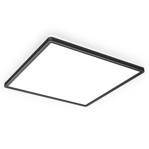 LED Panel Deckenlampe 22W ultraflach Deckenleuchte Wohnzimmer indirekt 42x42cm