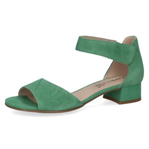 Caprice Damen Sandale Leder geschlossene Ferse Klettverschluss 9-28212-42, Größe:40 EU, Farbe:Grün
