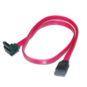 DIGITUS SATA Anschlussk. L-Typ Bu/Bu 0,5m  SATAII/III 90°Ans Polybeutel