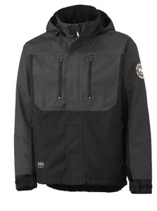 Helly Hansen Winterjacke Berg Gr. L grau/schwarz