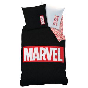 Marvel Avengers Bettbezug, Identitity- 140 x 200 cm + 63 x 63 cm - Baumwolle