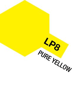 Tamiya Lacquer-Farben LP-8 Gelb (Pur) glänzend 10ml