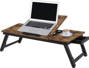 Skládací pomocný stolek na notebook 71 cm