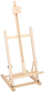 Artico Tischstaffelei - Holztisch Staffelei - Höhenverstellbar - Zusammenklappbar - Leinwände bis zu 56 CM und 1 bis 2 CM Dick - für Kinder und Erwachsene