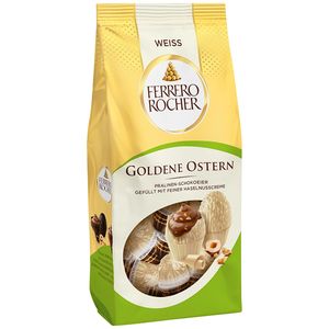 Ferrero Rocher Goldene Ostern Pralinen Schokoeier Weiße Schokolade 90g