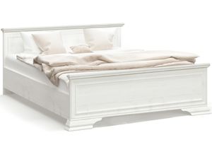 NABBI Manželská postel s roštem Igins LB-160 160x200 cm - sosna Andersen