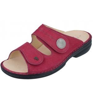 Finn Comfort Komfort Pantoletten SANSIBAR Damen 31323832343835 Rot 40 EU