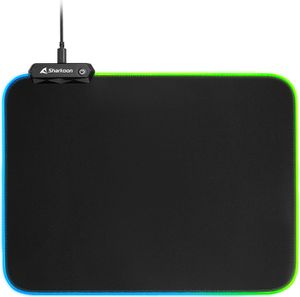 Sharkoon Mauspad mit     RGB-Beleuchtung,   360x270x3mm
