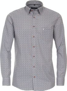 Casa Moda - Comfort Fit - Herren Freizeithemd (434043200), Größe:L, Farbe:Orange (450)