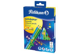 Pelikan Dreikant-Buntstifte combino 12er Kartonetui