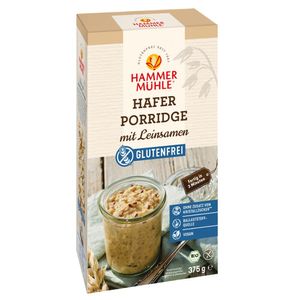 Hammermühle Hafer Porridge mit Leinsamen -- 375g