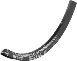 Felge DT Swiss E 512 29" schwarz 622-25 VL 6,5mm 32 Loch