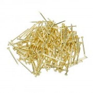 Efco Stecknadeln Eisen 13 mm 50 g  1.000 Stk. goldfarbig