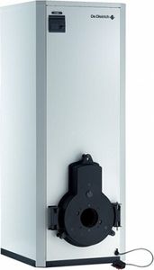 Niedertemperatur-Ölheizkessel aus Stahl Kamin Premys De Dietrich 35 kW + 150 l Tank ohne Brenner Niedertemperatur-Ölheizkessel aus Stahl Kamin Premys De Dietrich 35 kW + 150 l Tank ohne Brenner