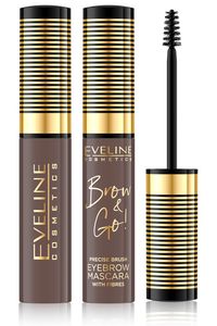 Eveline Cosmetics - Augenbrauengel - Brow & Go Eyebrow Mascara - Light
