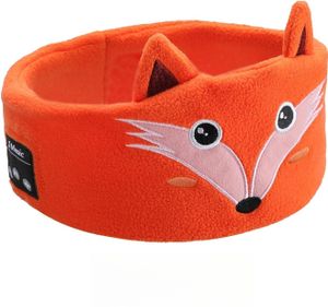 INF Schlafkopfhörer / Schlafmaske mit Bluetooth-Kopfhörern Orange