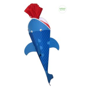 Schultüte Bastelset Haifisch