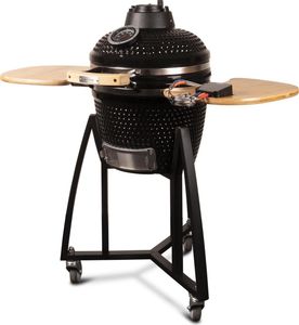 Patton | Kamado 16" | Premium Schwarz | Keramikgrill