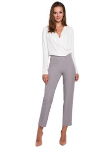 Makover Elegante Hosen für Frauen Set K035 grau XXL