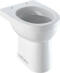 Geberit Stand-Flachspül-WC RENOVA COMFORT erhöht, Abgang vertikal weiß