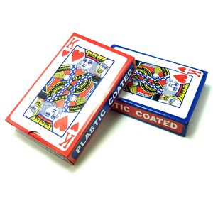 2x 54 Blatt Spielkarten Set (Rot & Blau) Kartenspiel Poker Canasta Bridge Skat