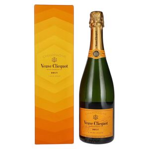 Veuve Clicquot Champagne Brut Yellow Label 12% Vol. 0,75l in Geschenkbox