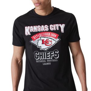 New Era NFL Football Shirt WORDMARK Kansas City Chiefs - M