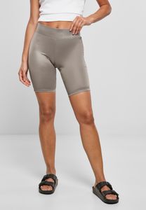 Dámské kraťasy Urban Classics Ladies Imitation Leather Cycle Shorts asphalt - M