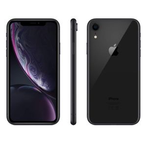 Apple iPhone XR 15,5cm (6,1 Zoll), 128GB, 12MP, iOS 12, Farbe: Schwarz