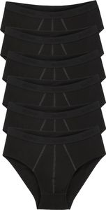 sloggi 6er Pack 24/7 Midi Slip / Unterhose Perfekter Sitz, Flache Nähte und softe Kanten, Angenehm auf der Haut