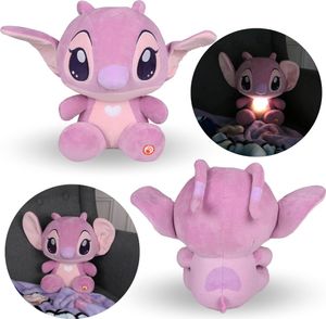 DISNEY Stitch ANDZIA LARGE plyšový maskot, svítící plyšová hračka, medvídek pro děti 24 cm