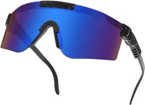 Polarisierende Sport-Sonnenbrille,Damen und Herren zum Radfahren und Angeln UV-400-Schutz schnelle Brille