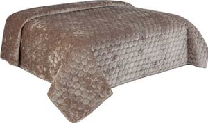 Unique Living |  Tagesdecke Peggy 170x220cm taupe