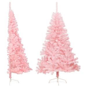 Künstlicher Halb Weihnachtsbaum Ständer PVC Bäume Mehrere Farben/Größen