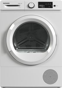 Telefunken T-WP-7-1-W Trockner, 7 kg Wärmepumpentrockner mit 15 Programmen, Startzeitvorwahl & Knitterschutz, weiß